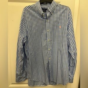Polo Ralph Lauren Squared Button Up Long Sleeve